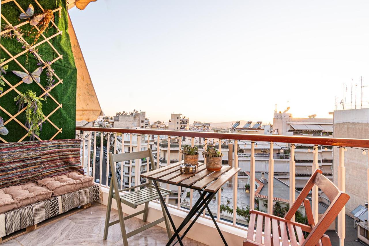 Vintage Apartment In Athens-Zografou ภายนอก รูปภาพ